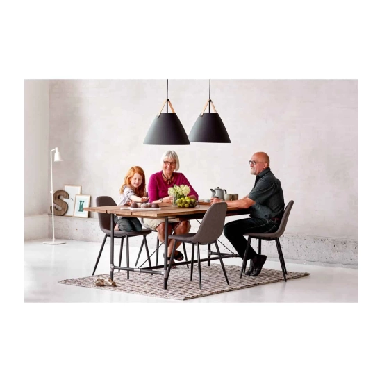 kinkiecik.pl Lampa wisząca Strap 48 DFTP - czarna 84353003