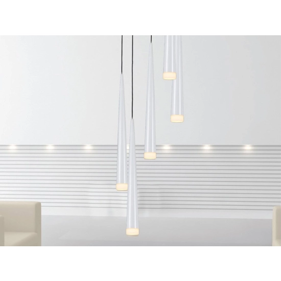 Lampa wisząca STYLO 5 AZ0208 WHITE AZZARDO