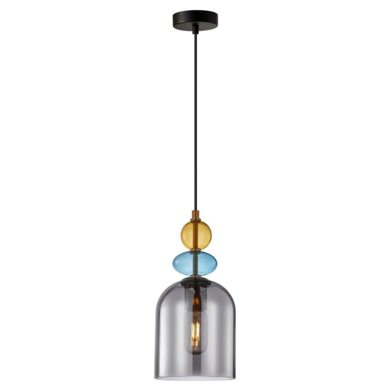Lampa wisząca Tropea 1xE27 dymna, średnia LP-2004/1P M SM LIGHT PRESTIGE