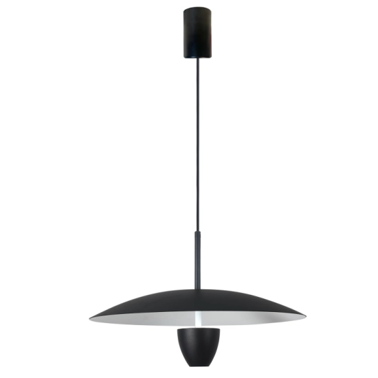 Lampa wisząca Ufo L czarna LED CCT LP-0408/1P L BK LIGHT PRESTIGE