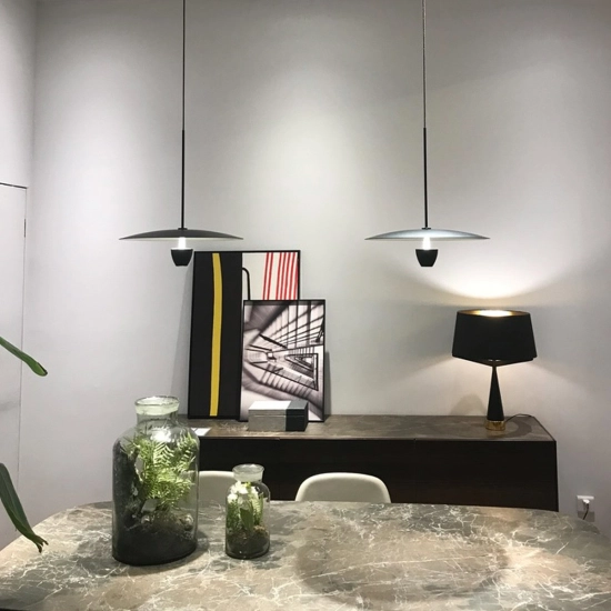 Lampa wisząca Ufo M czarna LED CCT LP-0408/1P M BK Light Prestige