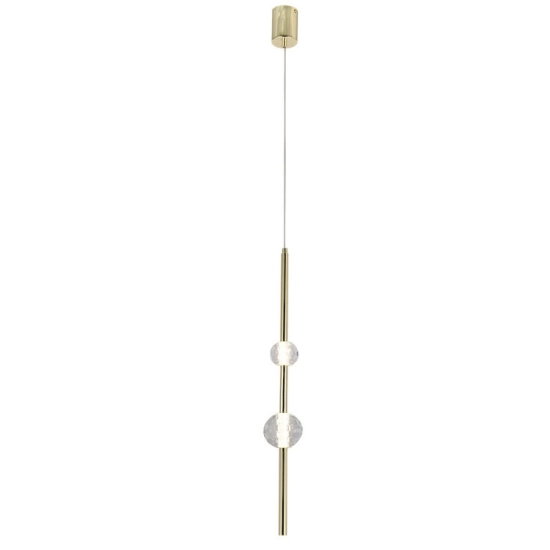 Lampa wisząca Vaku 1xLED złota LP-719/2P GD LIGHT PRESTIGE