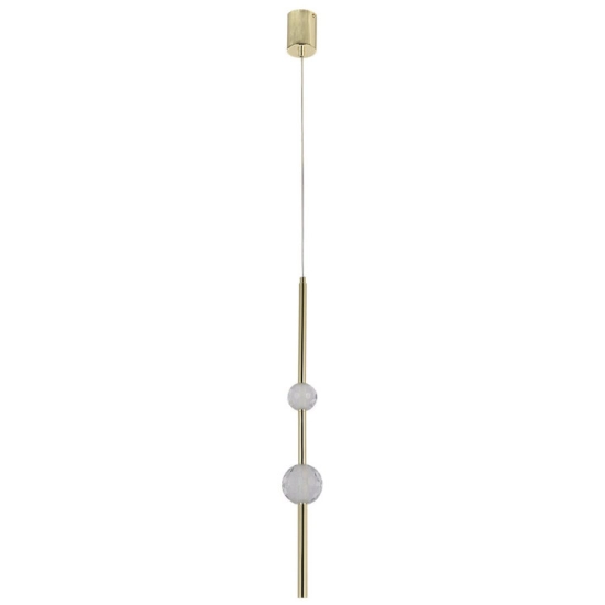 Lampa wisząca Vaku 1xLED złota LP-719/2P GD LIGHT PRESTIGE