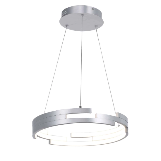 Lampa wisząca Velar MD16003097-1B SILVER Italux - zdjęcie produktu