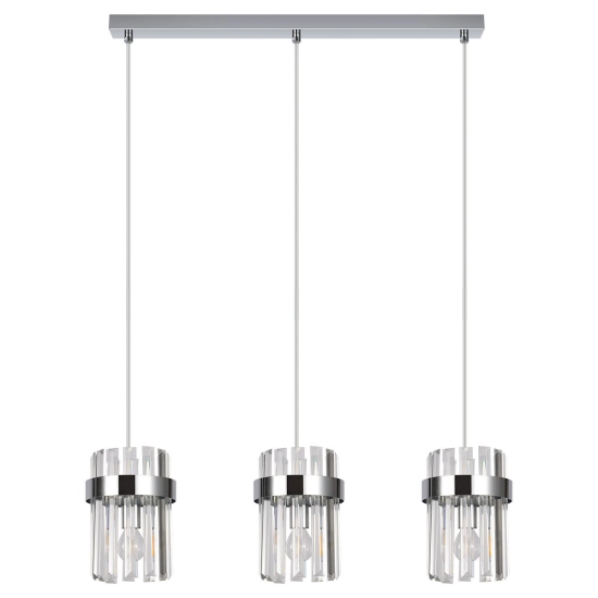 Lampa wisząca Vetro chrom 3xE14 LP-2910/3L CH Light Prestige