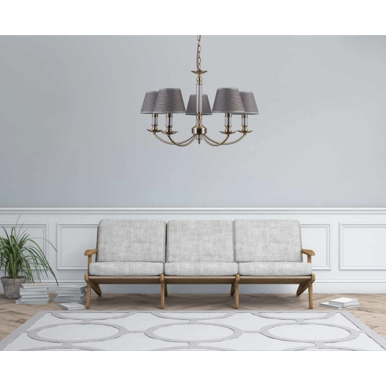 Lampa wisząca Zanobi PND-43272-5 Italux - zdjęcie produktu
