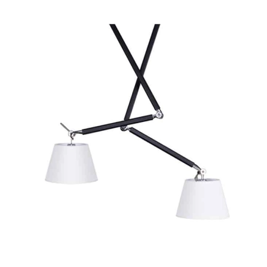 Lampa wisząca ZYTA 2 S PENDANT white AZ1846+AZ2605 śr.36cm AZZARDO