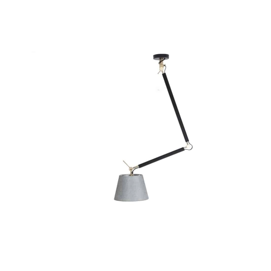 Lampa wisząca ZYTA S PENDANT złota AZ4189+AZ2583 śr. 30cm AZZARDO