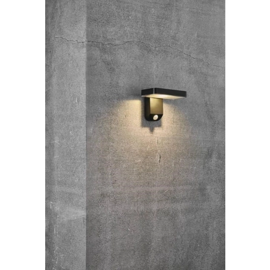 kinkiecik.pl Kinkiet solarny czarny IP44 RICA SQUARE 2118161003 Nordlux