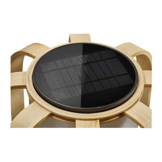 kinkiecik.pl Lampa stojąca lampion solarny bambusowy BOB TO-GO 2118085062 Nordlux