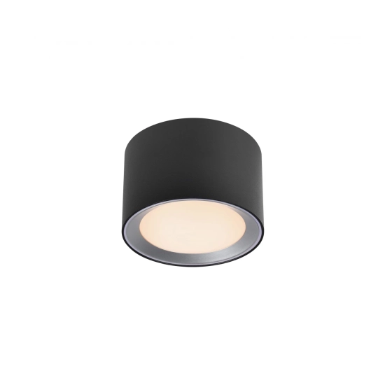 kinkiecik.pl Landon 8 LED Nordlux - lampa sufitowa LED- czarna, IP44 2110660103