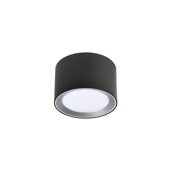 kinkiecik.pl Landon 8 LED Nordlux - lampa sufitowa LED- czarna, IP44 2110660103