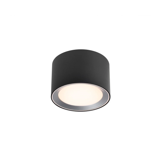 kinkiecik.pl Landon Smart LED Nordlux - czarny spot sufitowy - IP44 2110840103