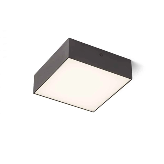 kinkiecik.pl LARISA SQ 17 sufitowa czarna 230V LED 15W 3000K R12849 Rendl light studio