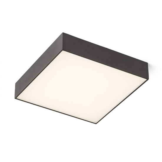 kinkiecik.pl LARISA SQ 22 sufitowa czarna 230V LED 20W 3000K R13488 Rendl light studio