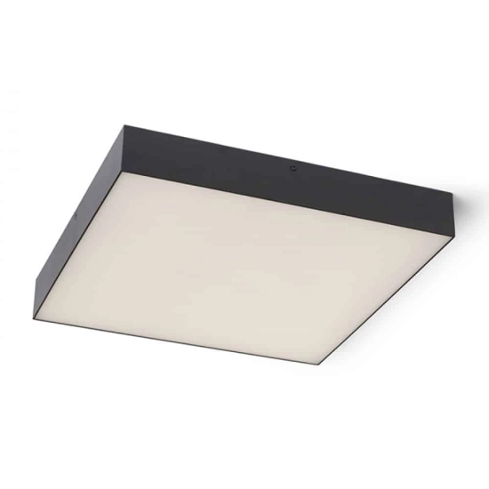 kinkiecik.pl LARISA SQ 40 sufitowa czarna 230V LED 50W 3000K R13490 Rendl light studio