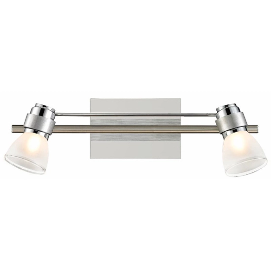 Listwa Malibu 2 pł LED chrom/alu 818502-06 Reality