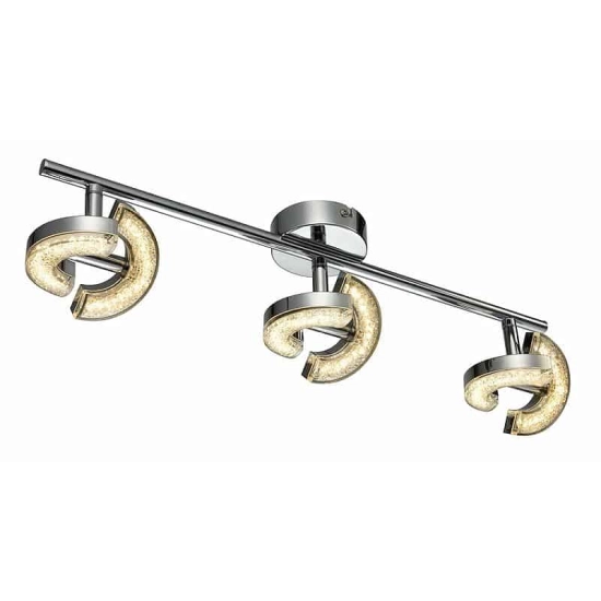 Listwa Semic 6 pł LED nikiel mat 823906-06 Reality