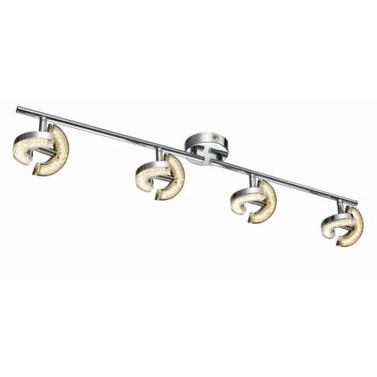 Listwa Semic 8 pł LED nikiel mat 823908-06 Reality