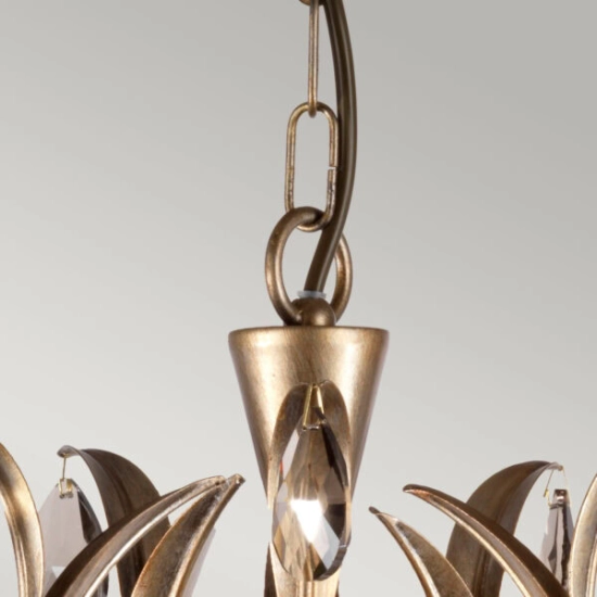 Żyrandol Lily – 5 źródeł światła LL5-ANT-BRZ Elstead Lighting