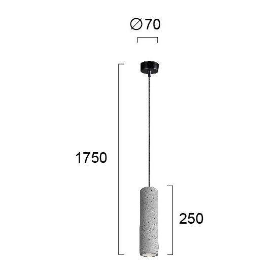 Lampa wisząca FARE LNV0000124 Lunaveri