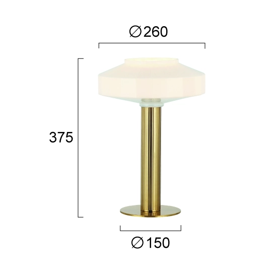 Lampa stołowa VIMINI LNV0001134 Lunaveri