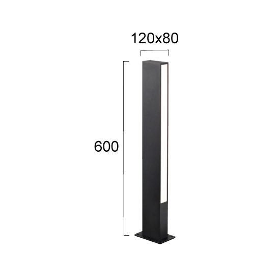 Lampa stojąca zewnętrzna STELIO LNV0001234 Lunaveri