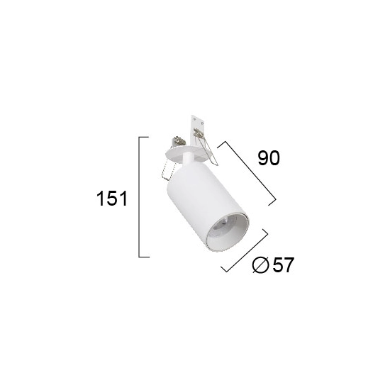 Lampa sufitowa PUROZZA LNV0001424 Lunaveri