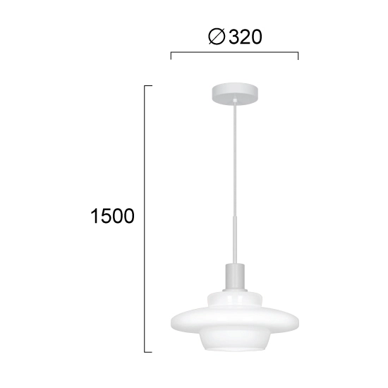 Lampa wisząca DAMINA LNV0002534 Lunaveri