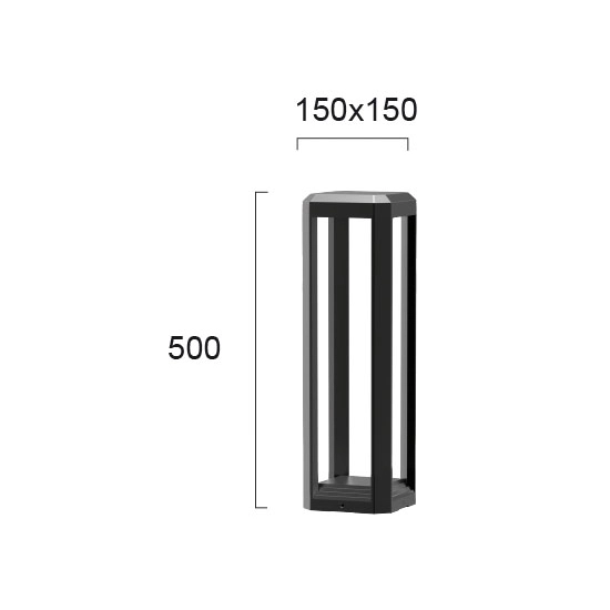 Lampa stojąca zewnętrzna SPEZIATO LNV0003124 Lunaveri