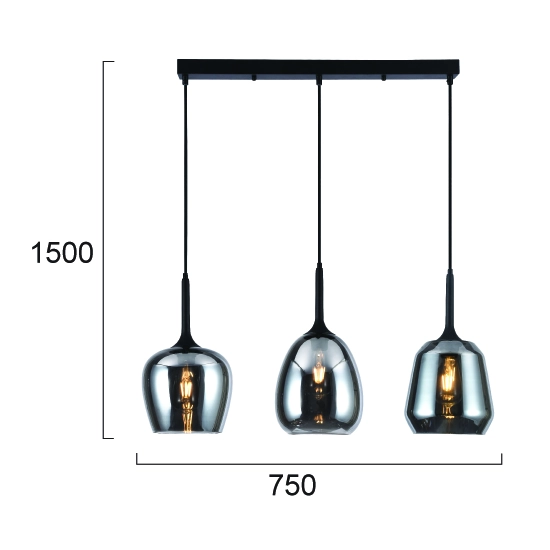 Lampa wisząca AMVERO LNV0003134 Lunaveri