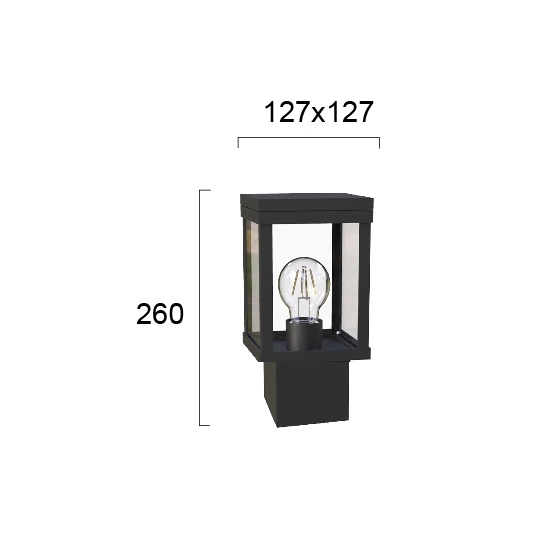 Lampa stojąca zewnętrzna INTAGLIO LNV0005524 Lunaveri