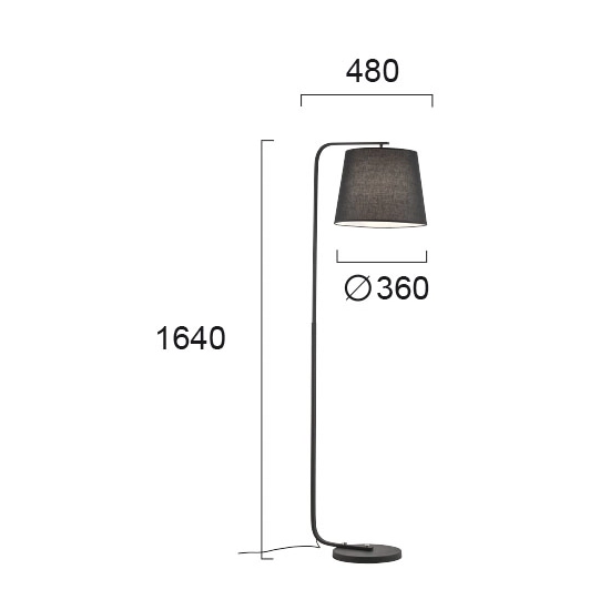 Lampa podłogowa ADRIA LNV0005714 Lunaveri