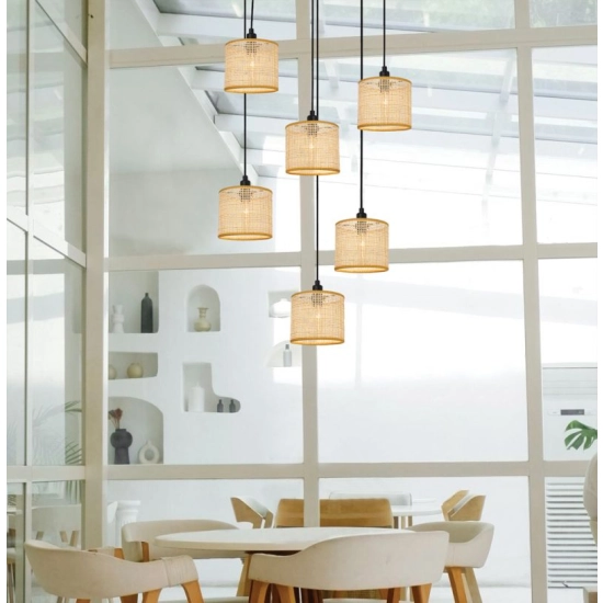 Lampa wisząca ROTO LNV0005724 Lunaveri