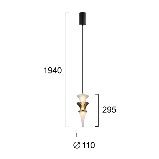 Lampa wisząca NOTE LNV0007234 Lunaveri