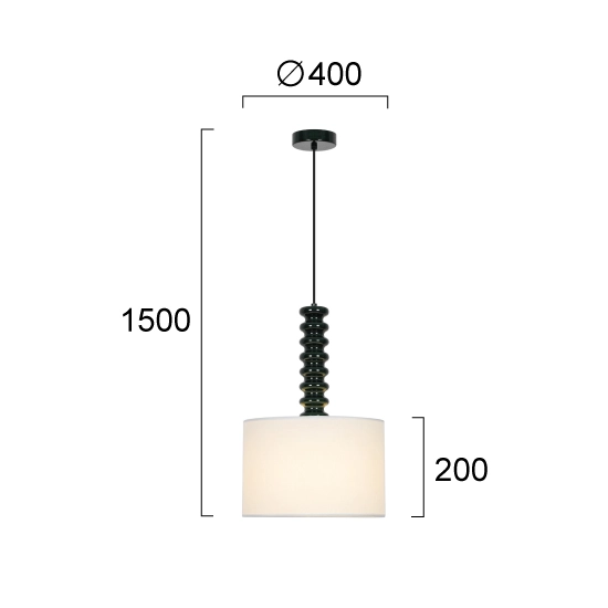 Lampa wisząca SENSAZIO LNV0009234 Lunaveri