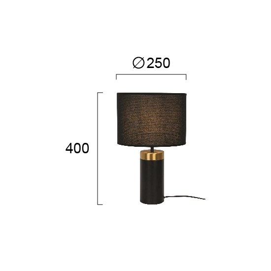 Lampa stołowa ALASSIA LNV0009724 Lunaveri