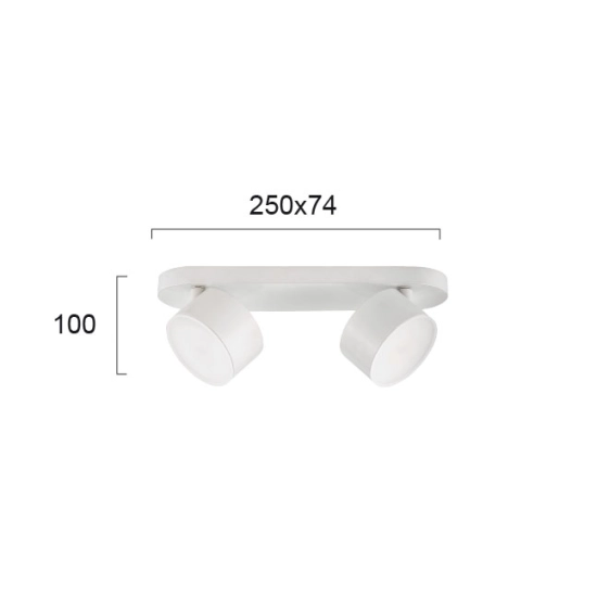 Lampa sufitowa ROCCIA LNV0010024 Lunaveri