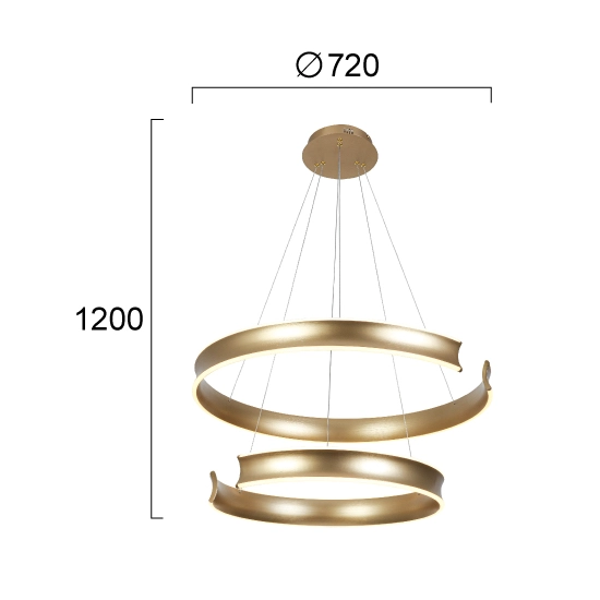 Lampa wisząca FINALIN LNV0010434 Lunaveri