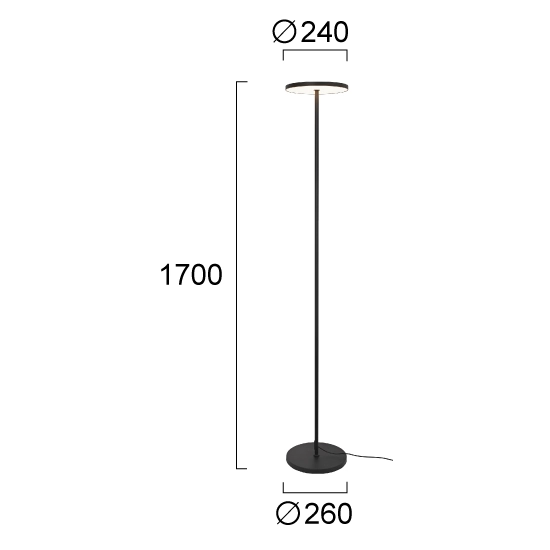 Lampa podłogowa PEONIA LNV0011434 Lunaveri