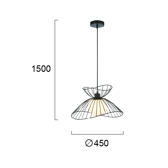 Lampa wisząca CIAO LNV0015724 Lunaveri