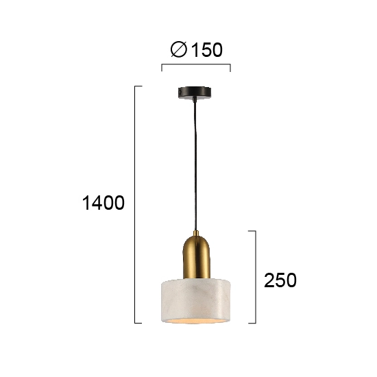 Lampa wisząca MUOVE LNV0016624 Lunaveri
