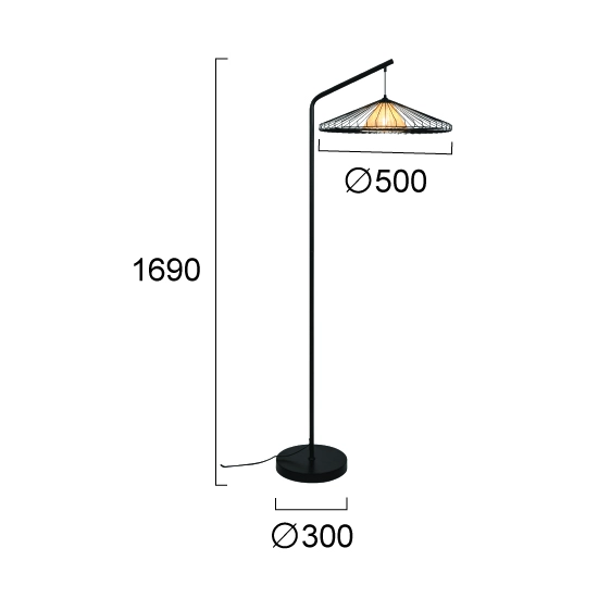 Lampa podłogowa LETTO LNV0017134 Lunaveri