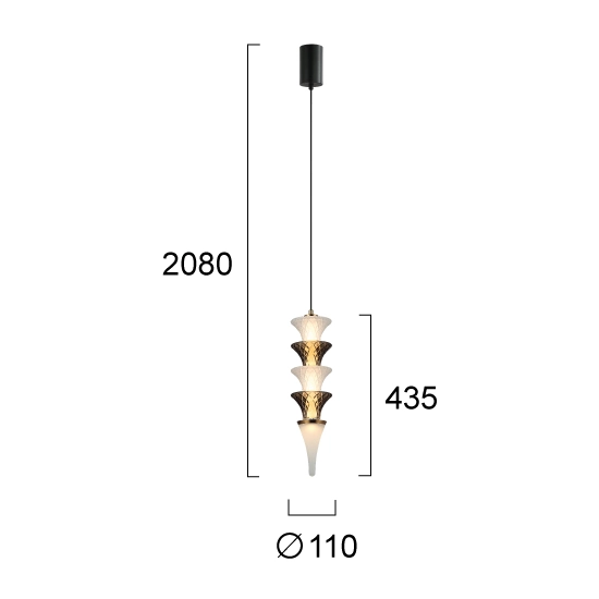Lampa wisząca NOTE LNV0017234 Lunaveri
