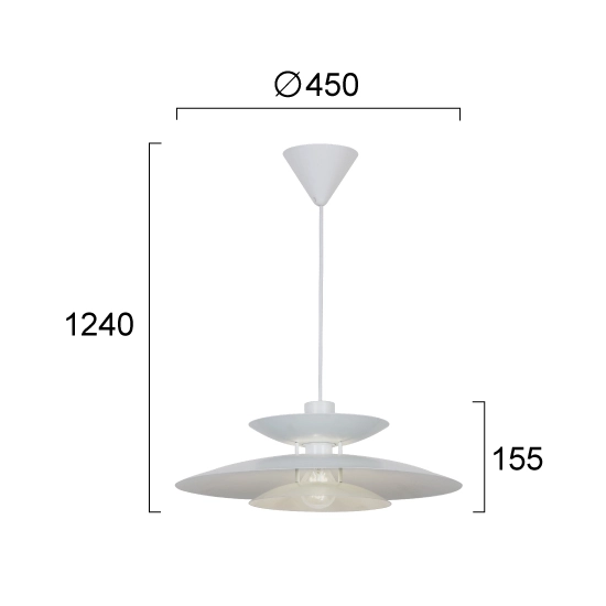 Lampa wisząca SERA LNV0017924 Lunaveri