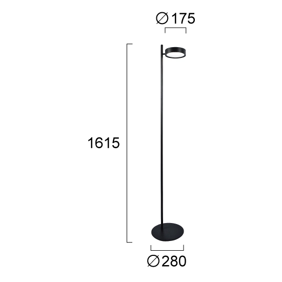 Lampa podłogowa MAIA LNV0018034 Lunaveri