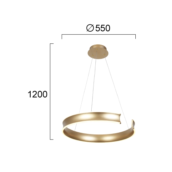 Lampa wisząca FINALIN LNV0020434 Lunaveri