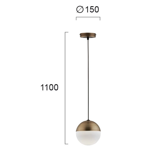 Lampa wisząca EVANIA LNV0020914 Lunaveri