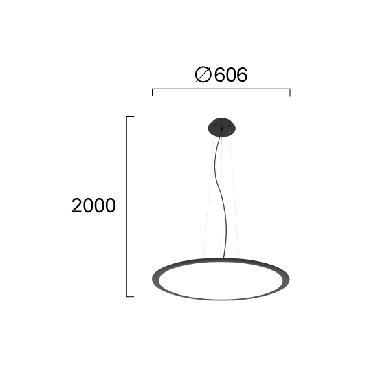 Lampa wisząca GAVELA LNV0021434 Lunaveri