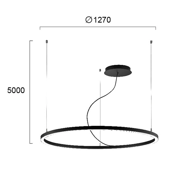Lampa wisząca TRENTE LNV0024224 Lunaveri
